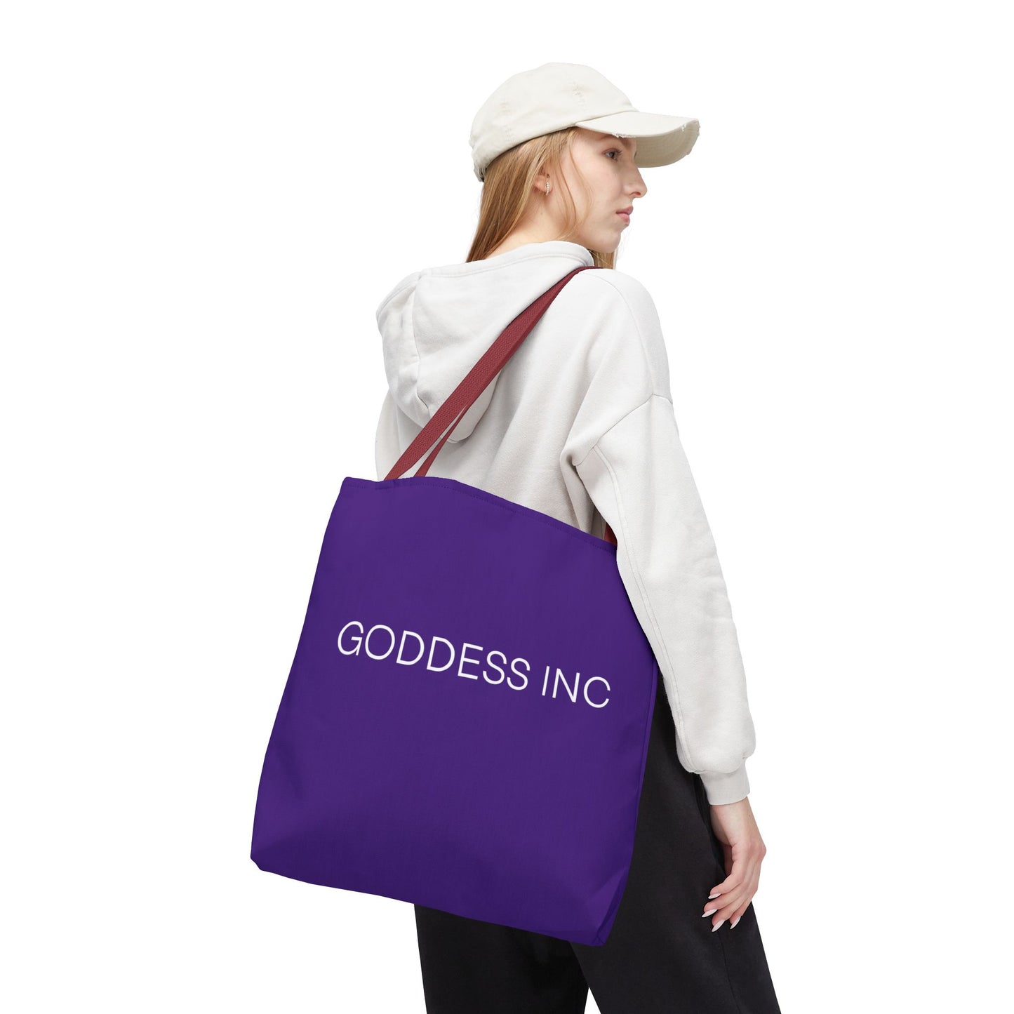 GODDESS INC Tote Bag, Purple
