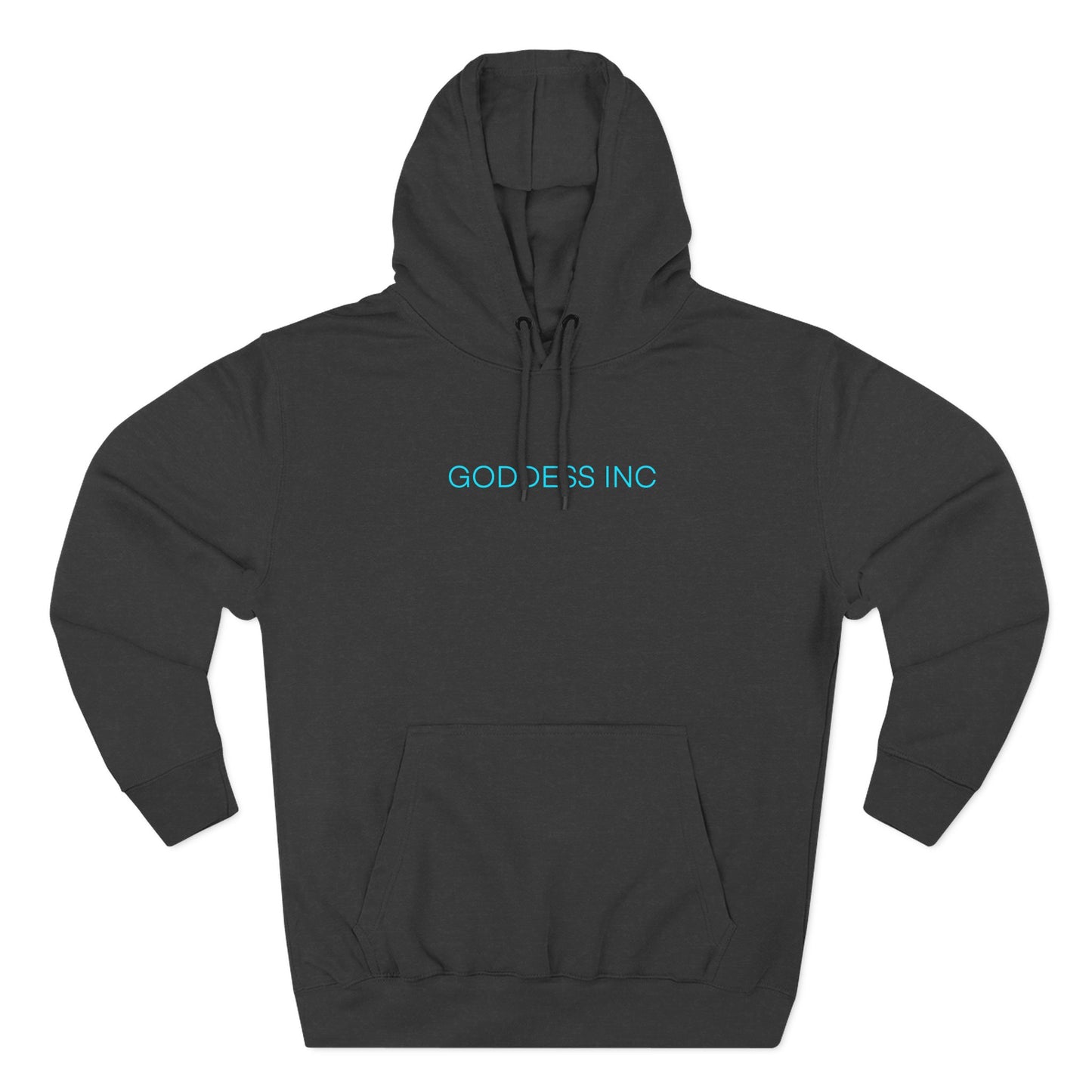 GODDESS INC Three-Panel Fleece Hoodie