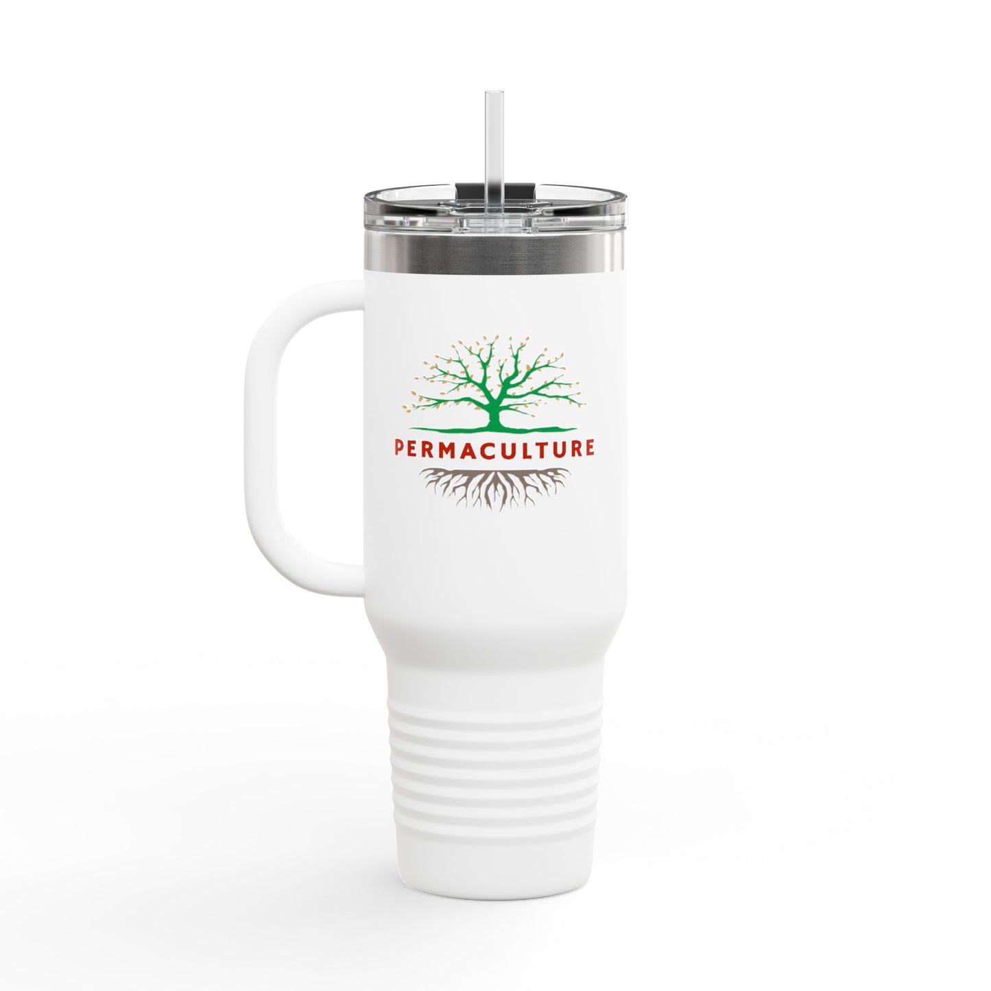 PERMACULTURE Insulated Travel Mug, 40oz
