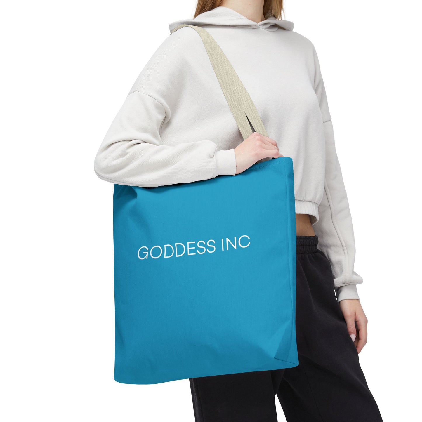 GODDESS INC Tote Bag, Blue