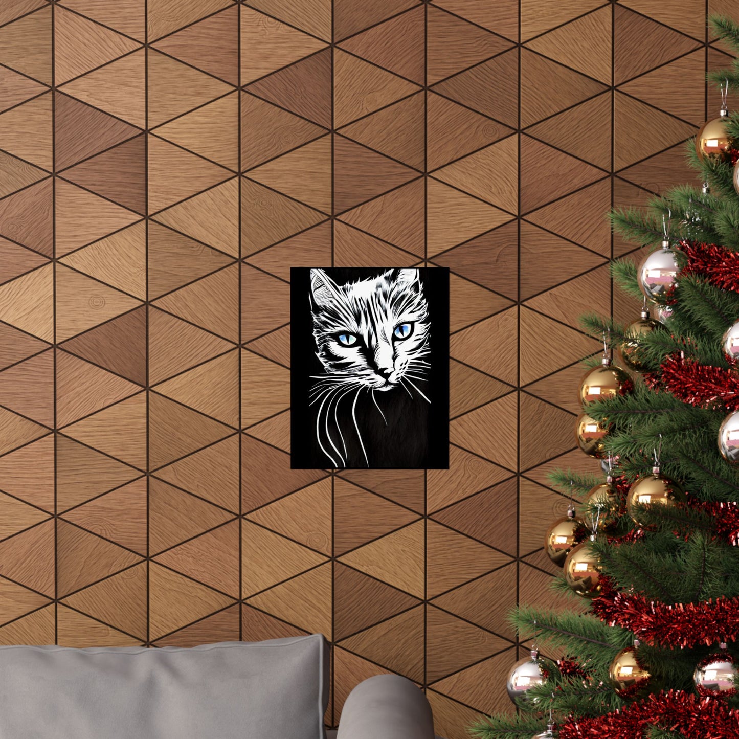 Cat, Matte Vertical Posters