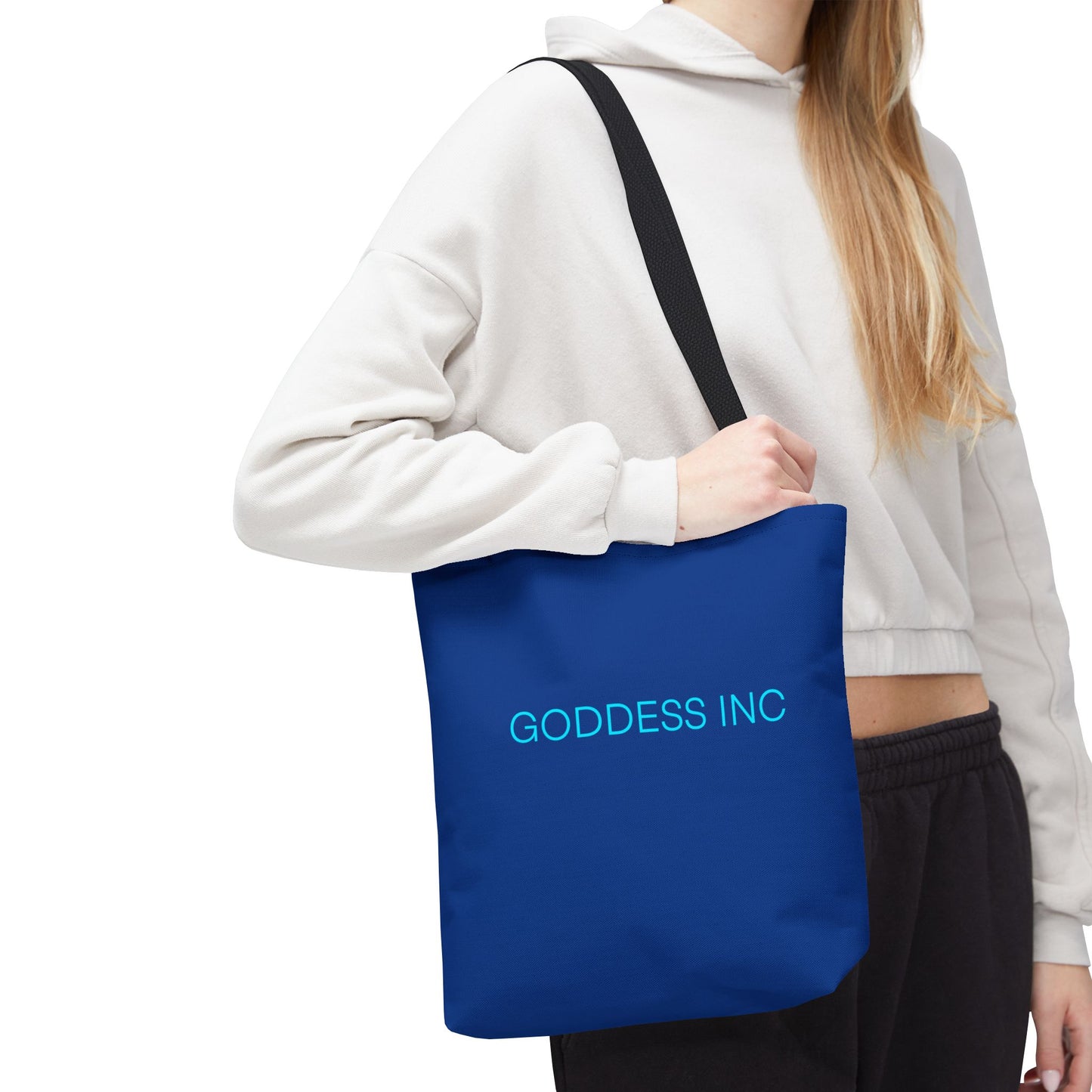 Goddess Inc Tote Bag, Blue