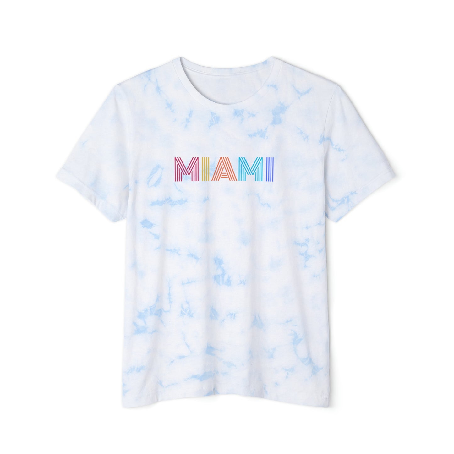 MIAMI Unisex FWD Fashion Tie-Dyed T-Shirt