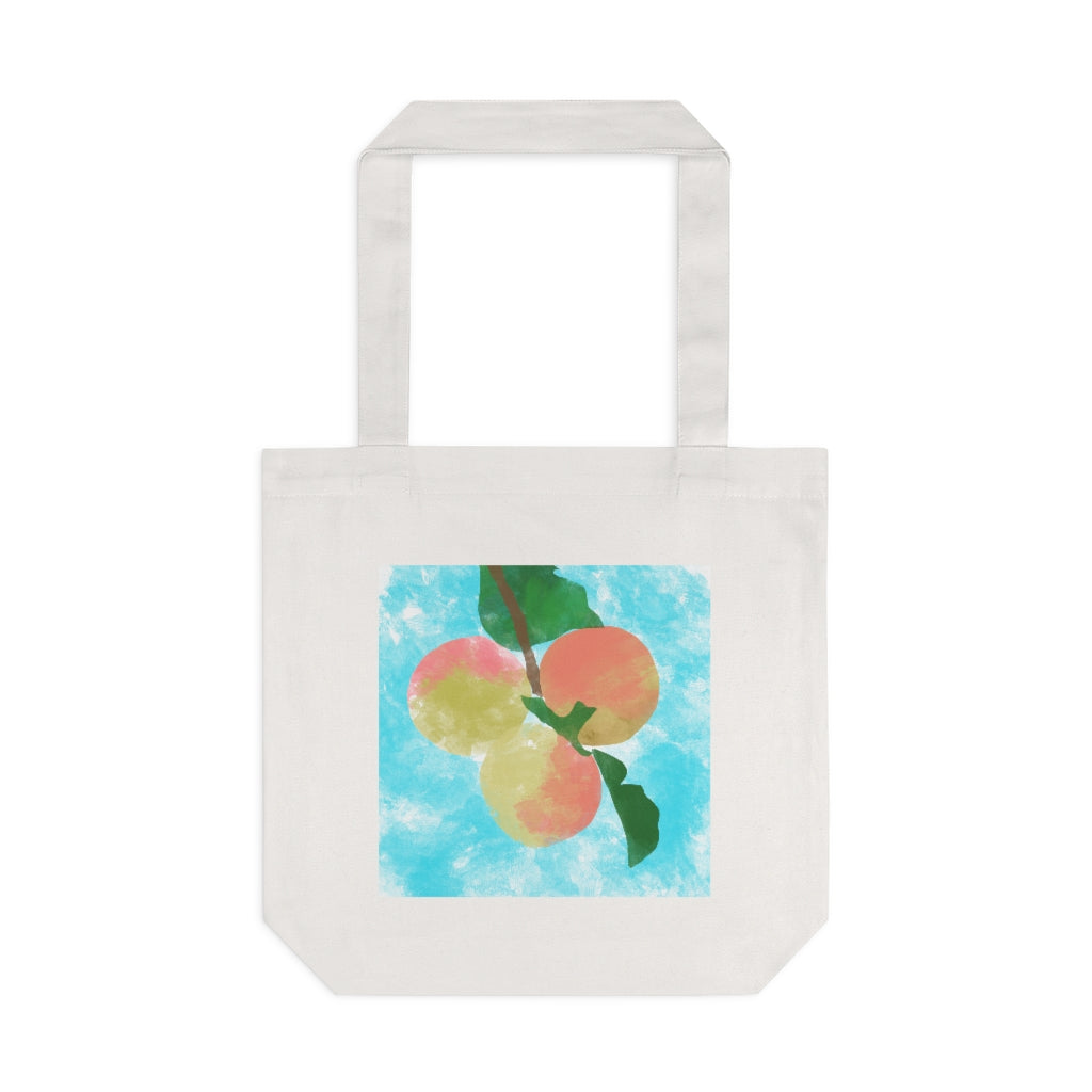 Peaches - Cotton Tote Bag