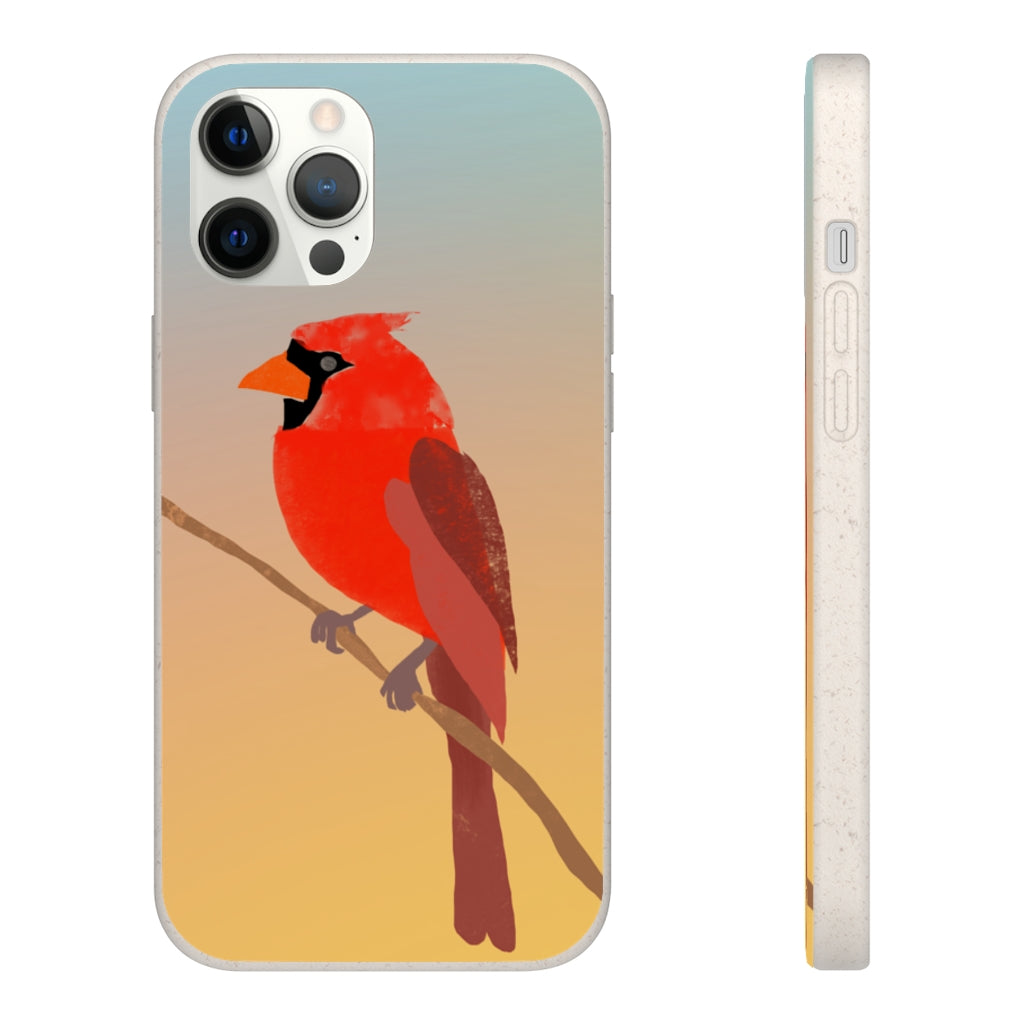 Biodegradable Case - Cardinal