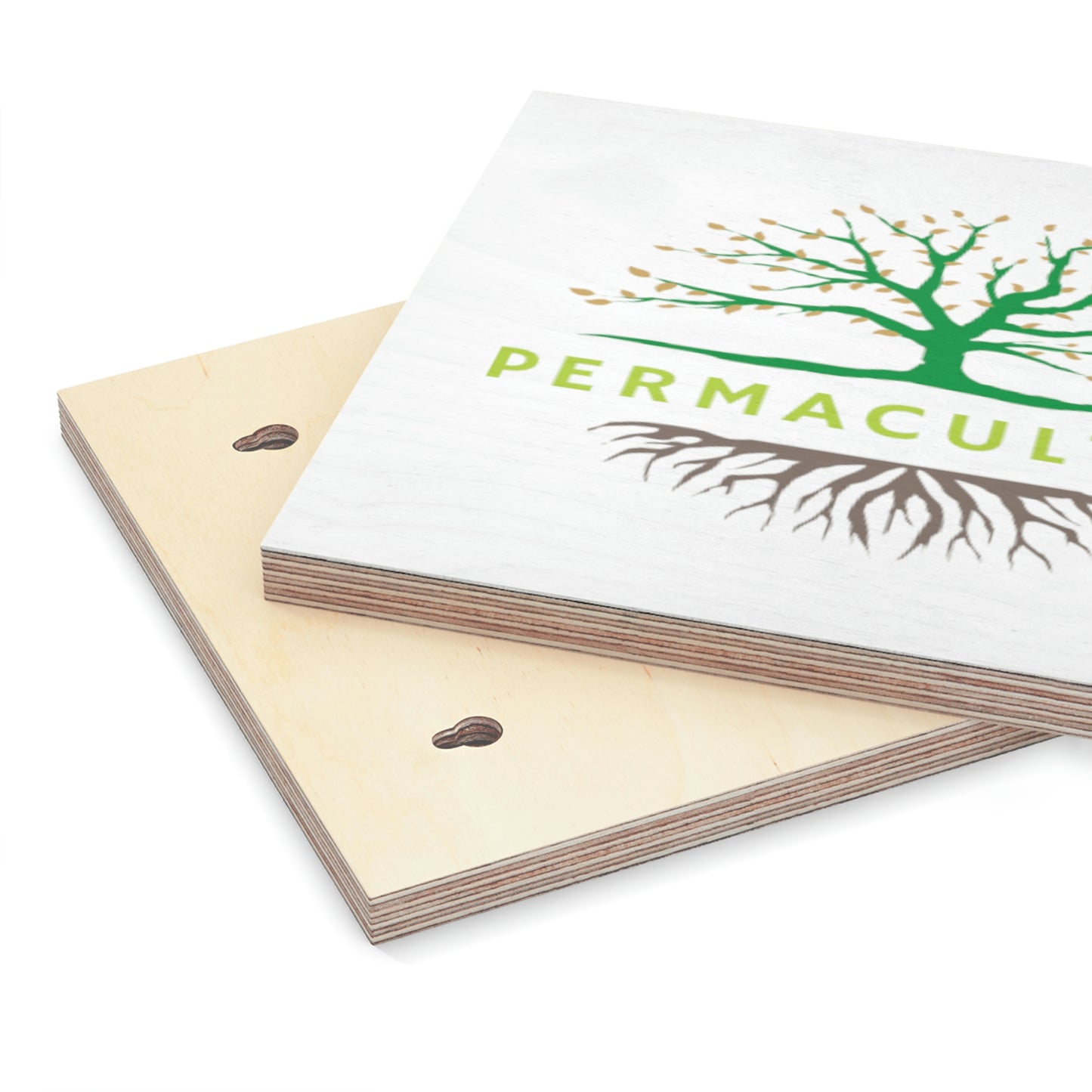 Wood Canvas - Permaculture - White