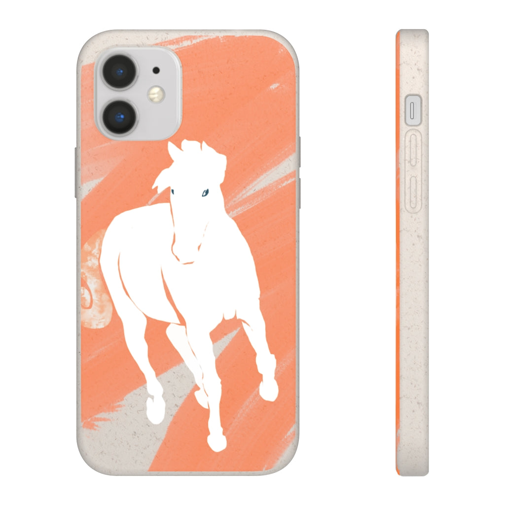 Biodegradable Case - Running Horse