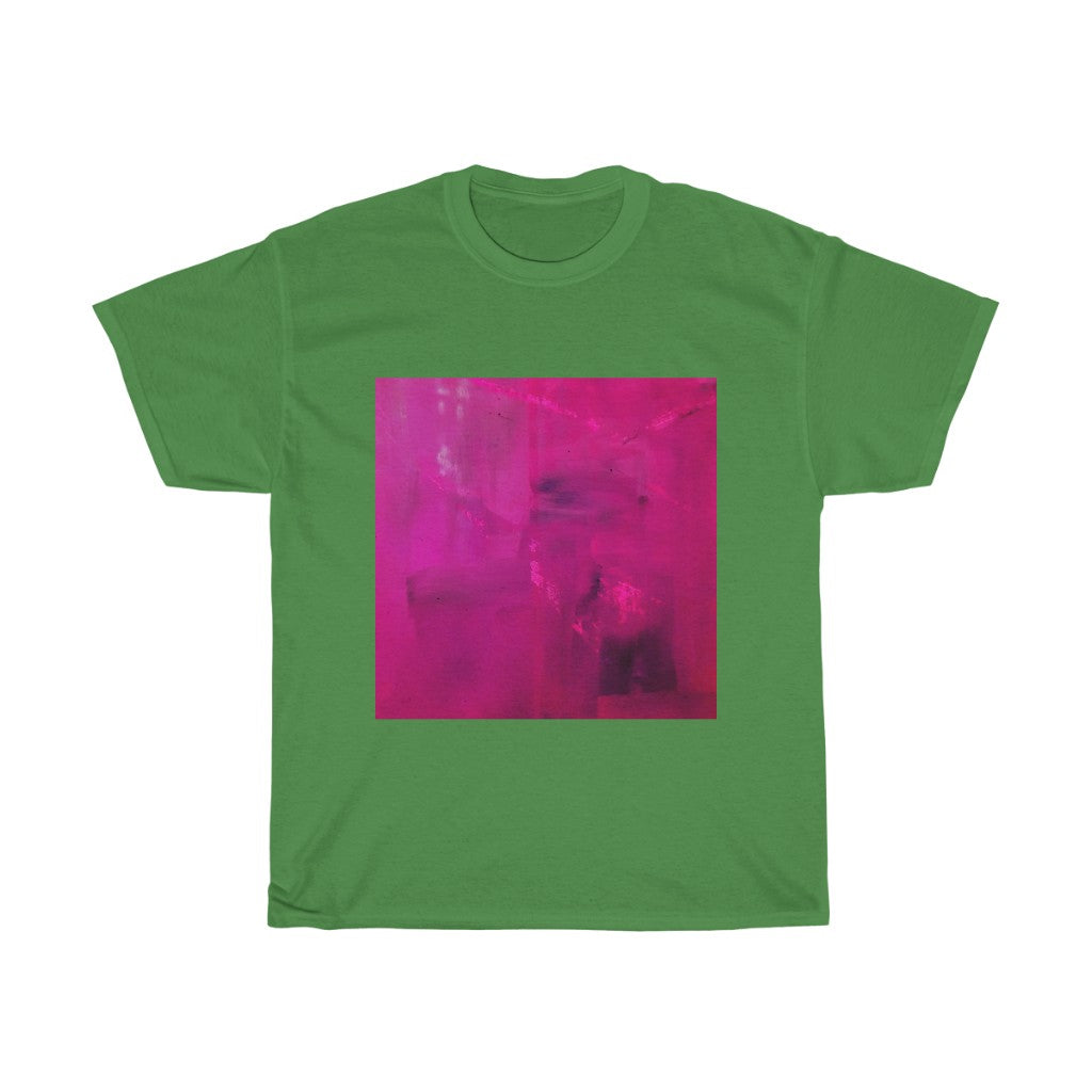 Fuchsia Art Print - Unisex Heavy Cotton Tee
