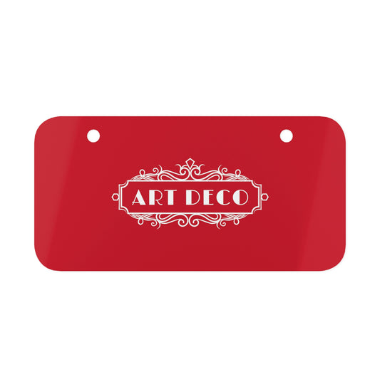 ART DECO - Mini License Plate