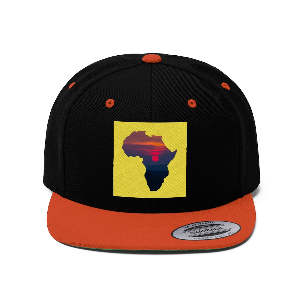 Africa - Unisex Flat Bill Hat