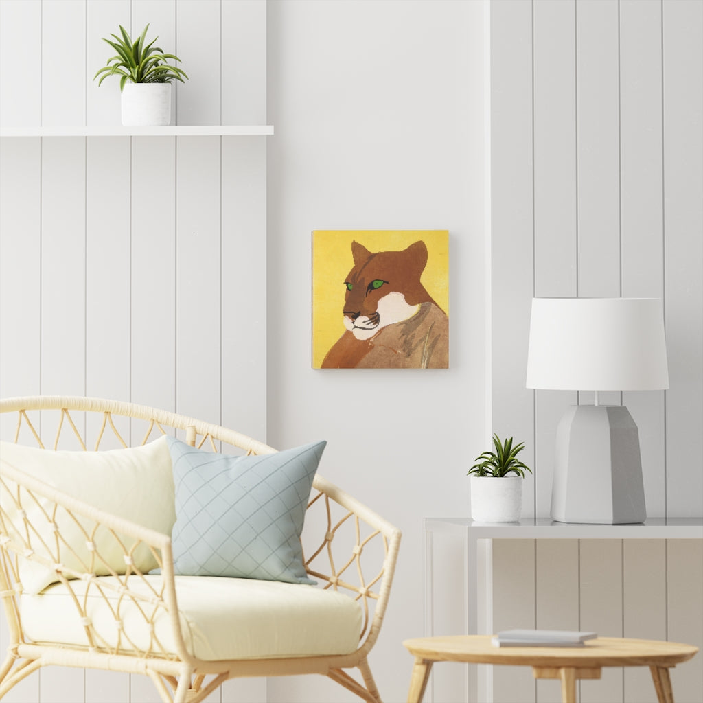 Wood Canvas - Mountain Lion