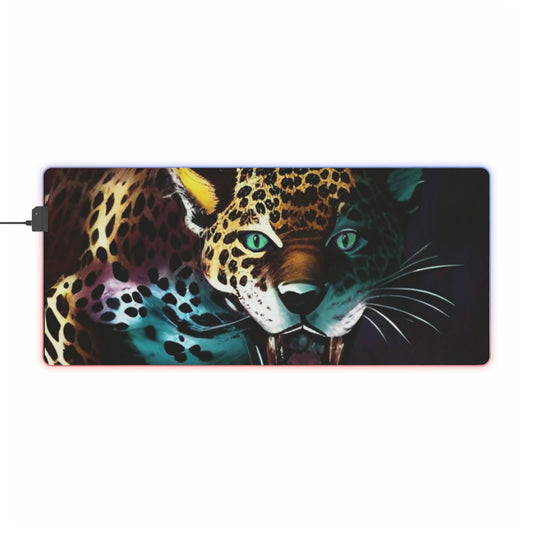 LED Gaming Mouse Pad - JAGUAR