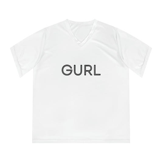 Women's Performance V-Neck T-Shirt - GURL