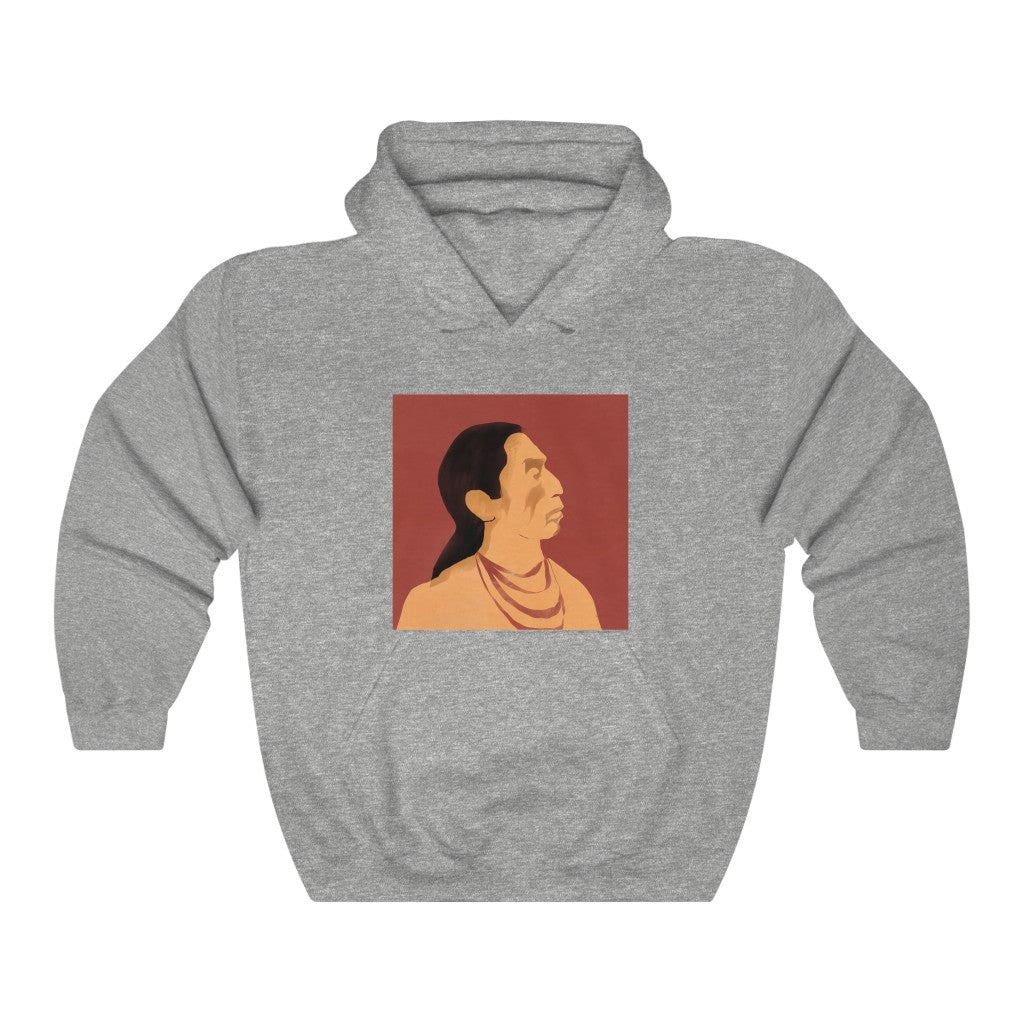 Indigenous Print - Unisex Heavy Blend™ Hooded Sweatshirt
