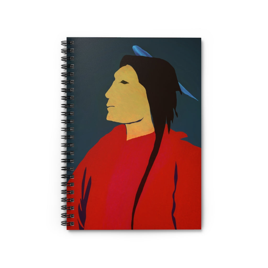 Spiral Notebook - Ruled Line - Indigenous 2