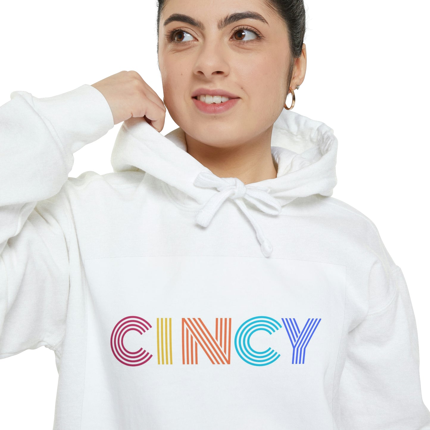 CINCY - Unisex Garment-Dyed Hoodie