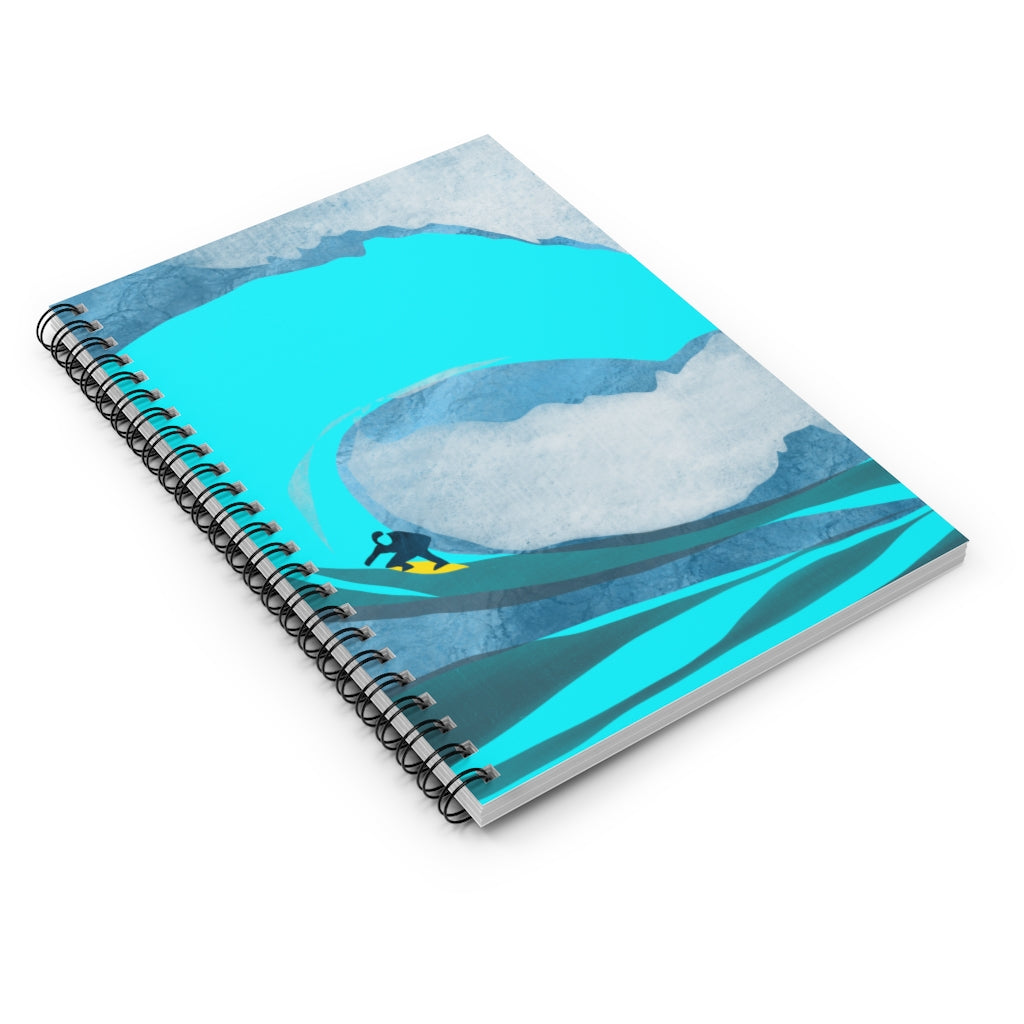 Surfer Spiral Notebook - Ruled Line