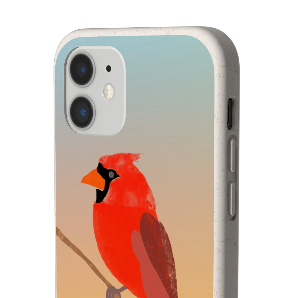 Biodegradable Case - Cardinal