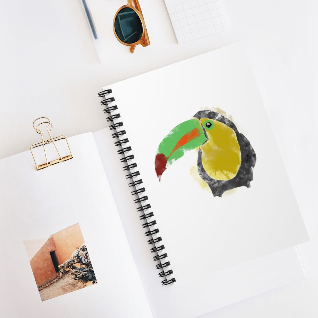 Toucan Spiral Notebook - Ruled Line