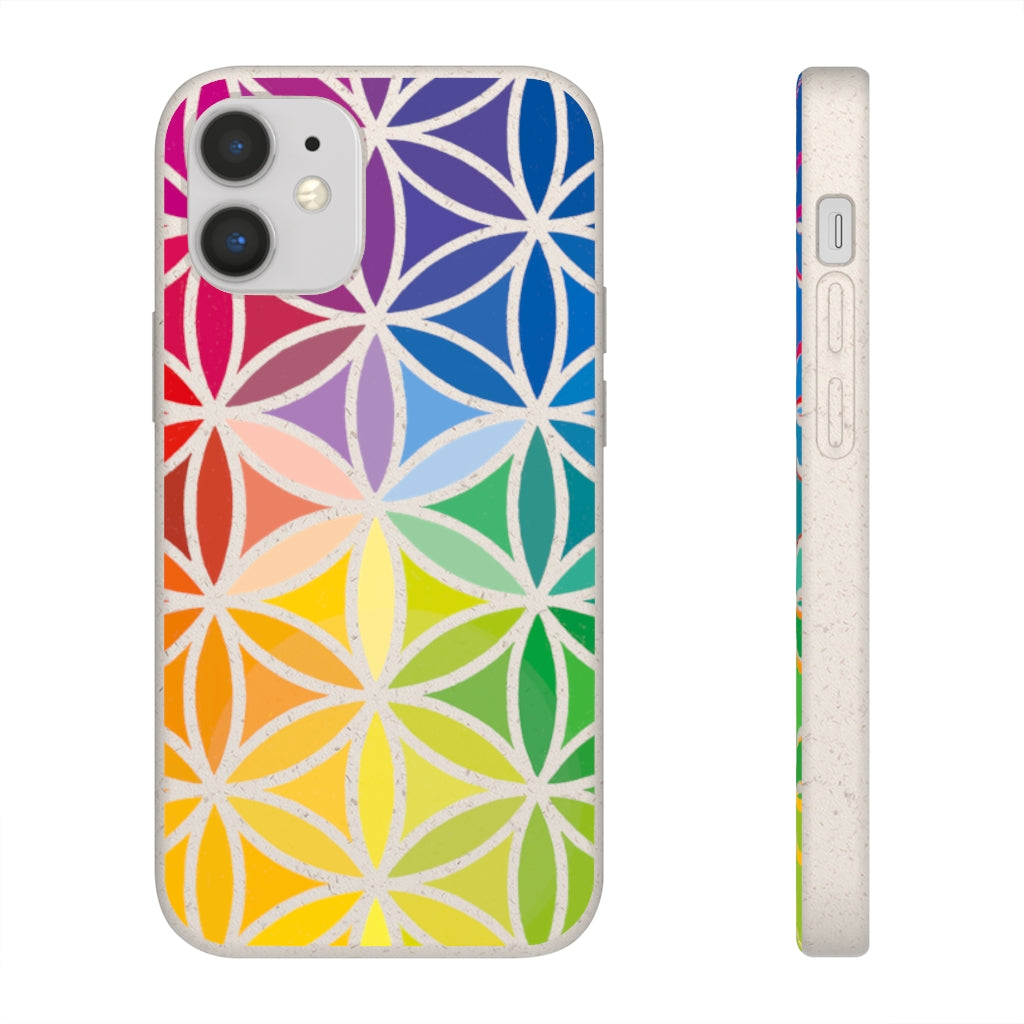 Biodegradable Case - Flower of Life