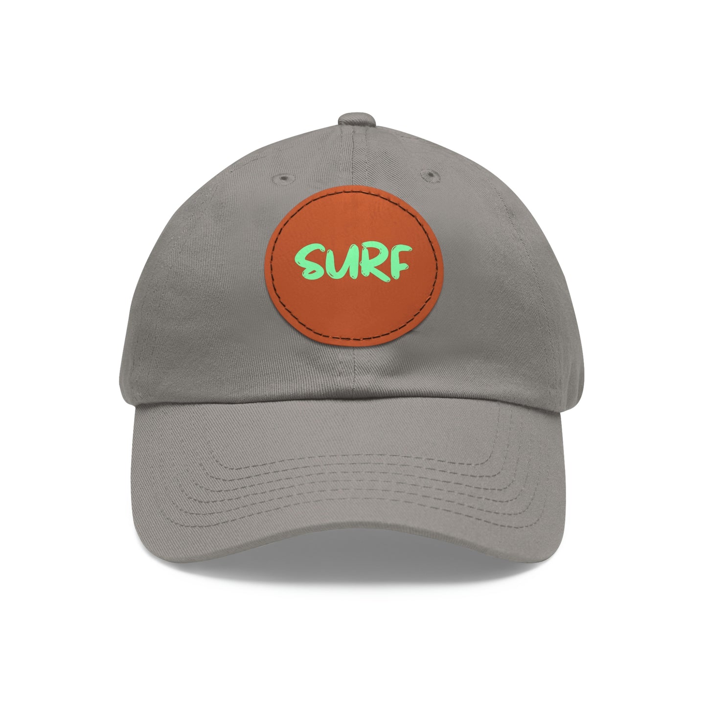 SURF - Dad Hat with Round Leather Patch