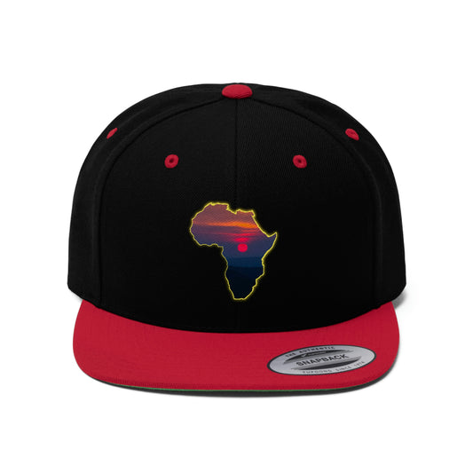 AFRICA - Unisex Flat Bill Hat