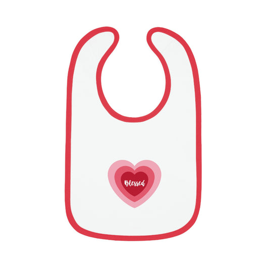 Baby Jersey Bib - Blessed Heart