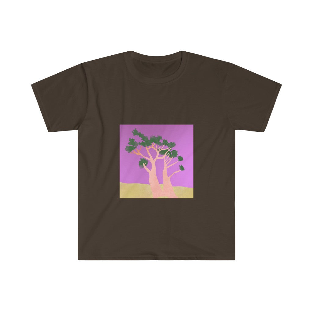 Tree - Men's Fitted Short Sleeve Tee