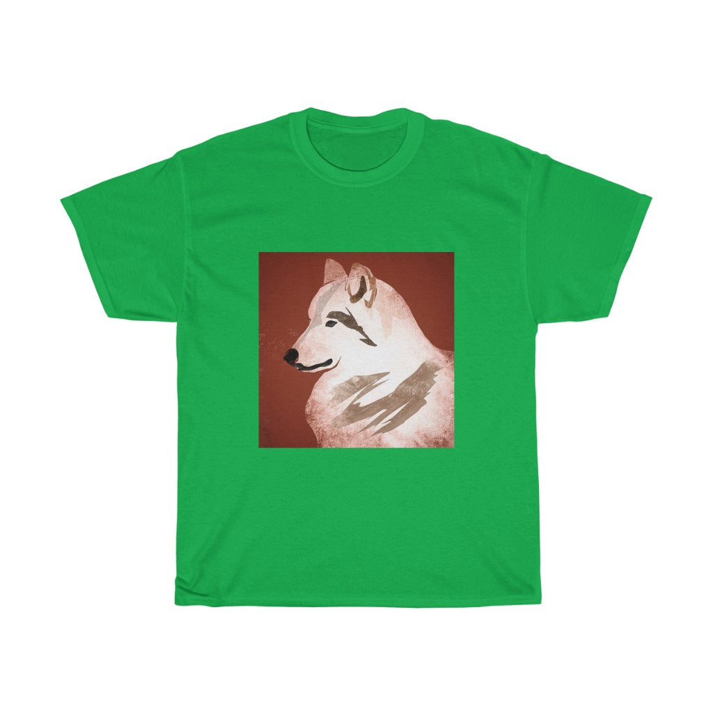 Wolf dog  - Unisex Heavy Cotton Tee