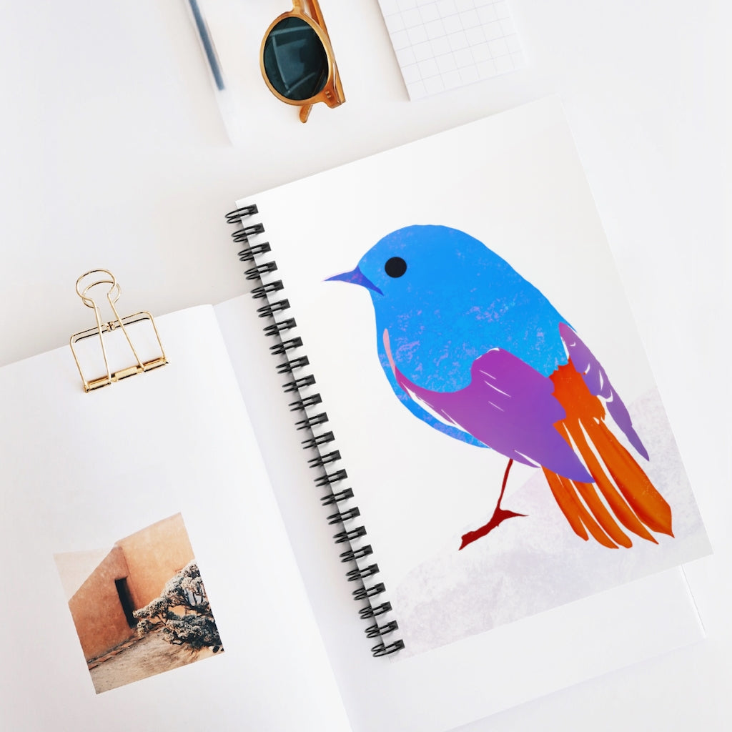 Bird - Spiral Notebook - Ruled Line