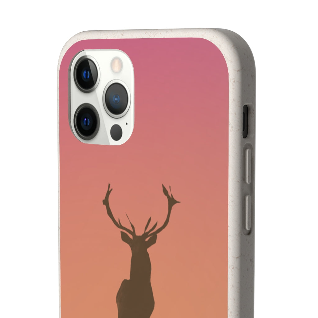 Biodegradable Case - Deer Silhouette