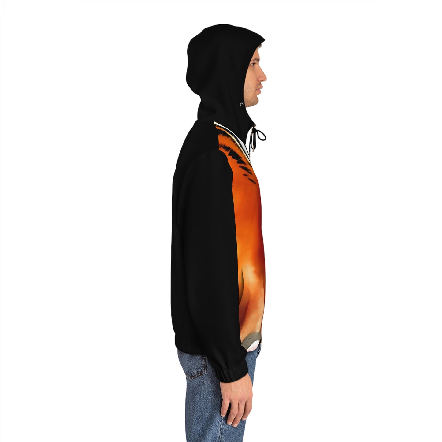 Tiger - Men's Full-Zip Hoodie