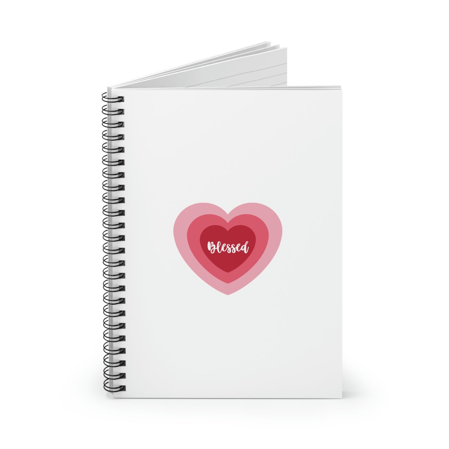 Blessed Heart - Spiral Notebook - Ruled Line