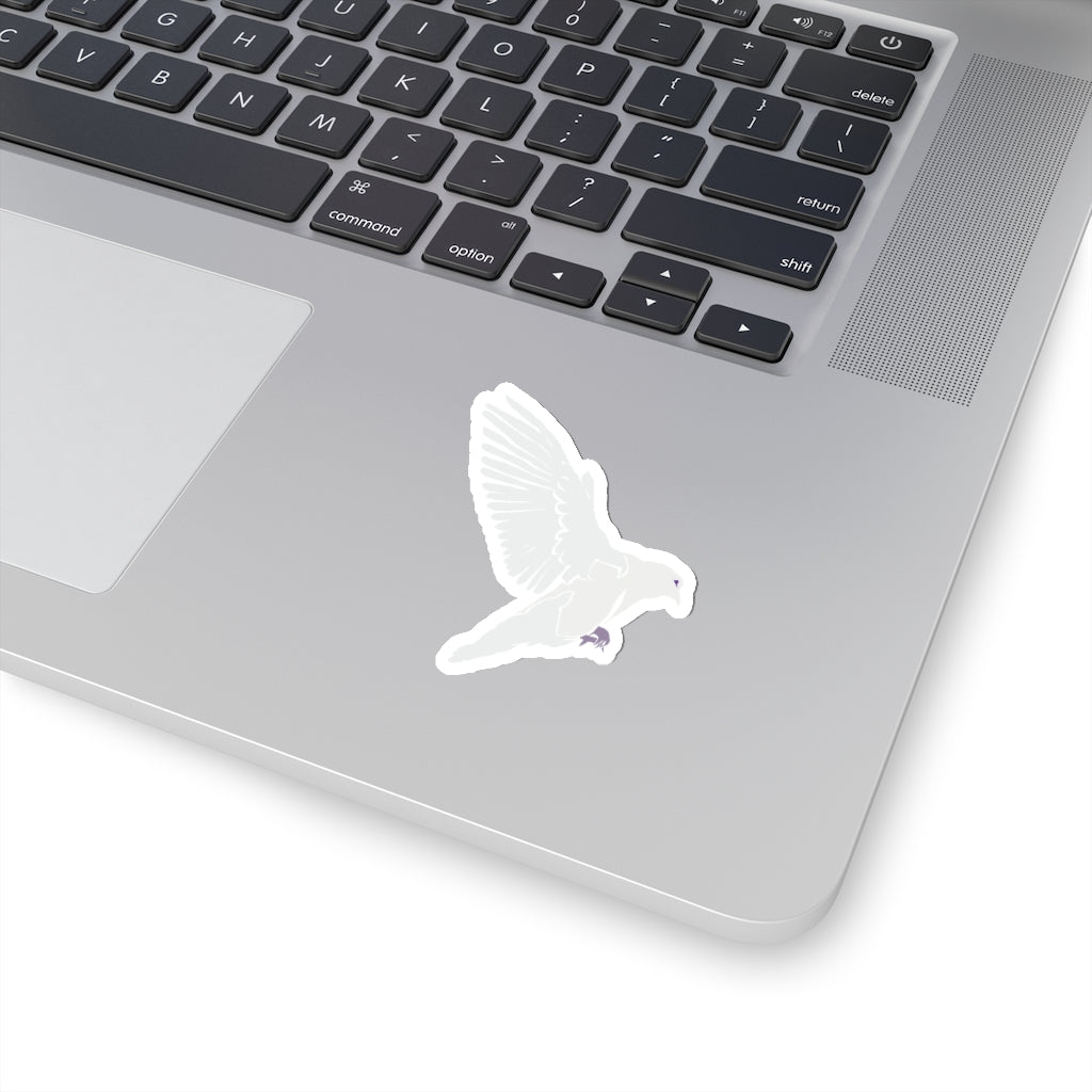 White Dove Kiss-Cut Sticker