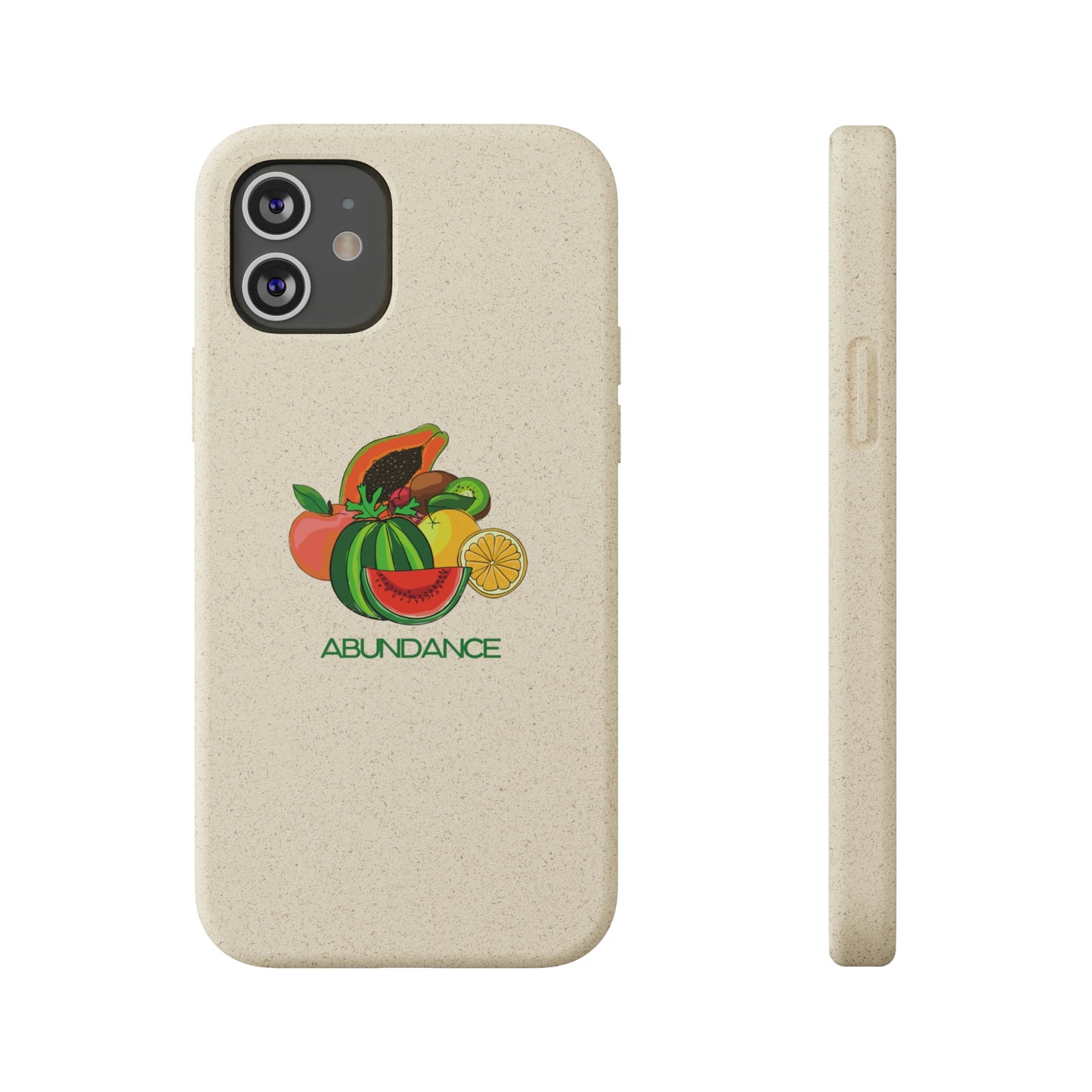 Biodegradable iPhone Cases - ABUNDANCE