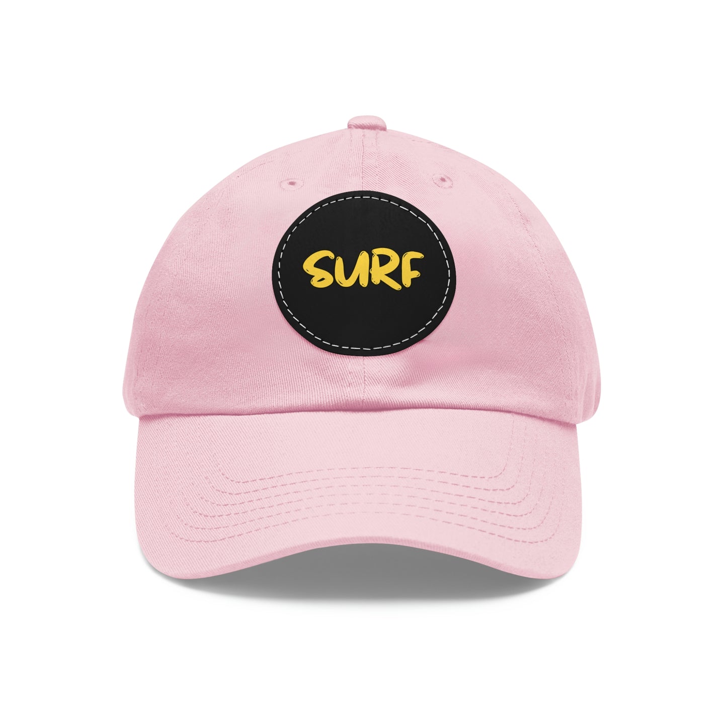 SURF - Dad Hat with Round Leather Patch