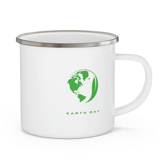 Enamel Camping Mug - EARTH DAY