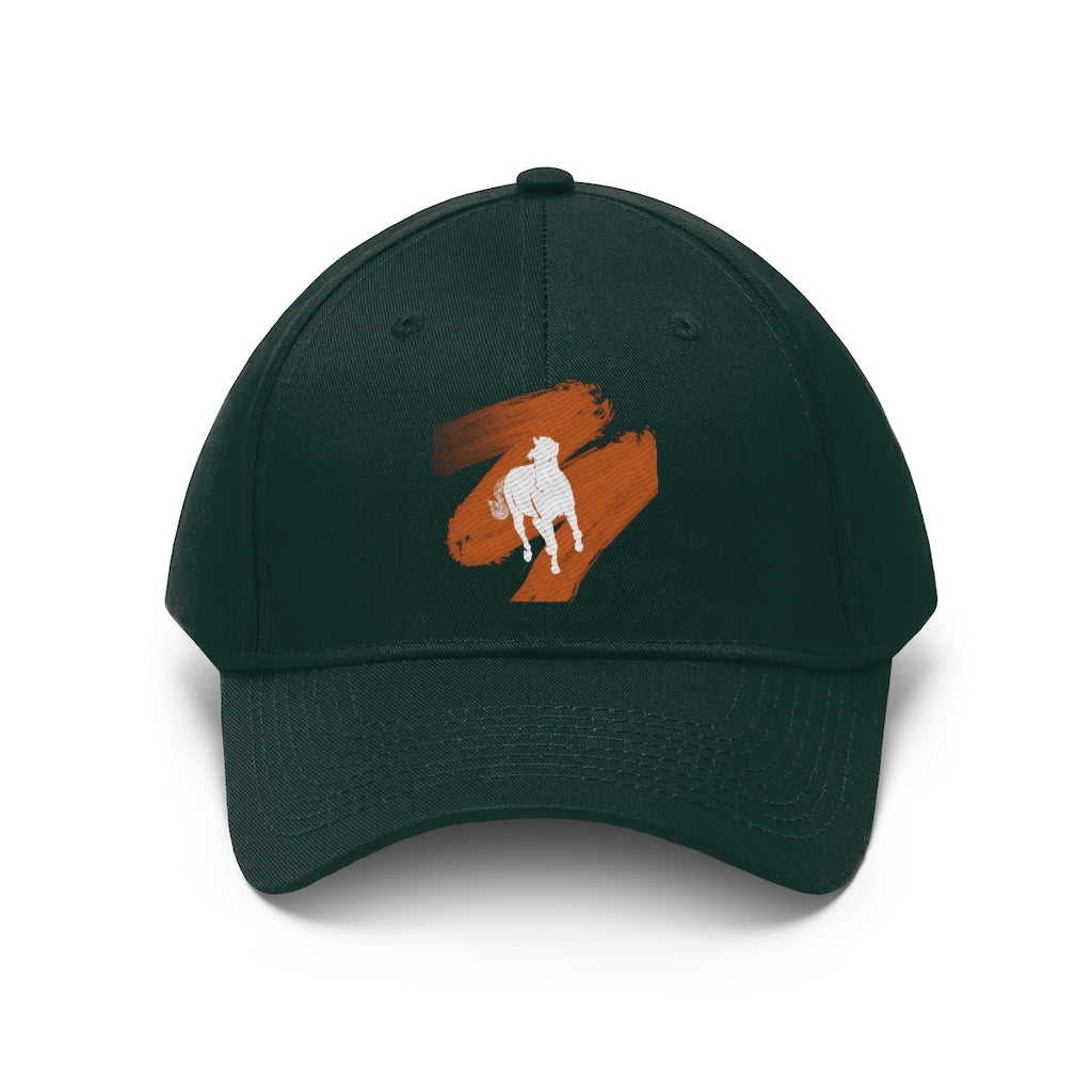 Unisex Twill Hat - Running Horse