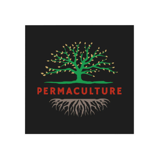 Square Magnet - Permaculture