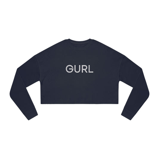 Women's Cropped Sweatshirt - GURL