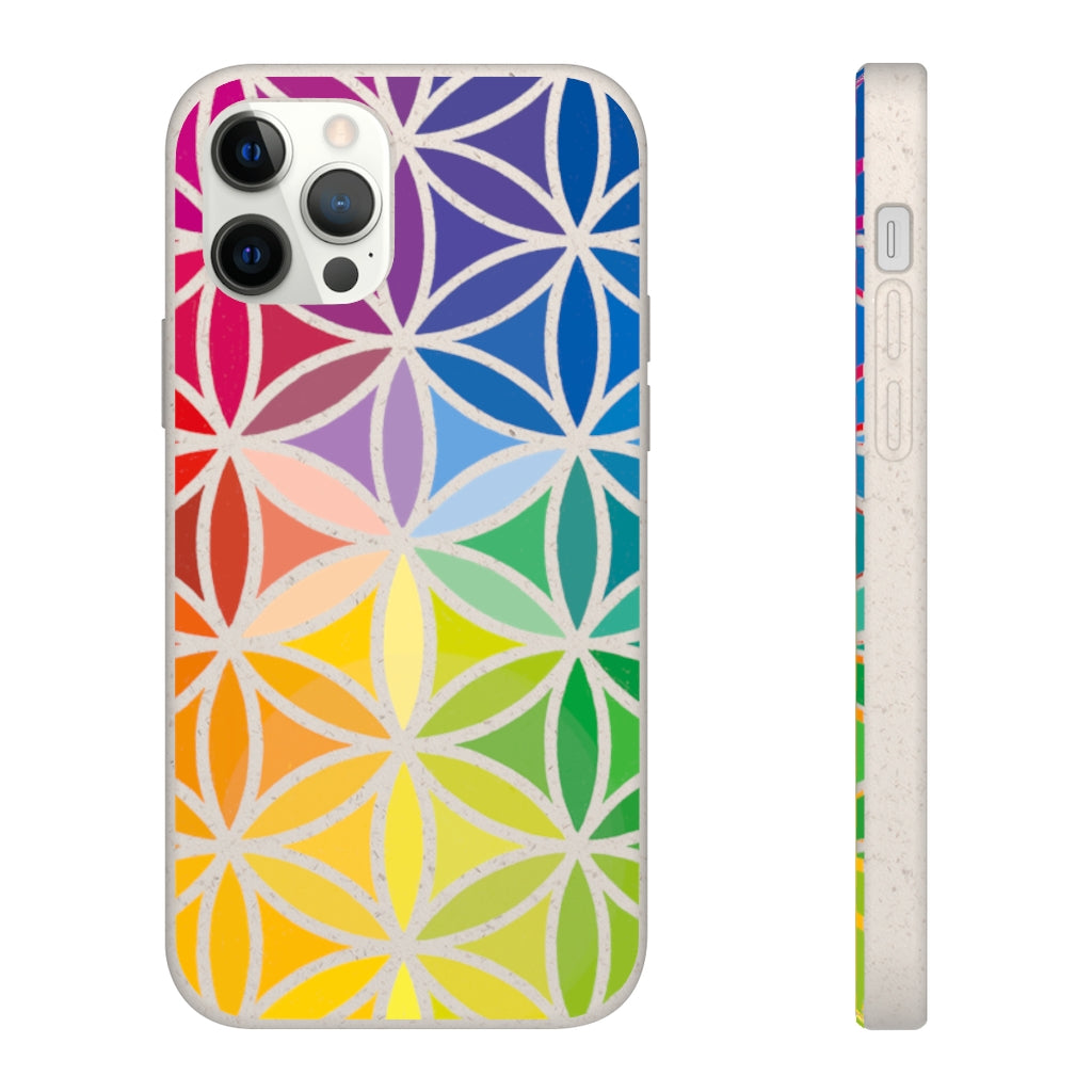 Biodegradable Case - Flower of Life