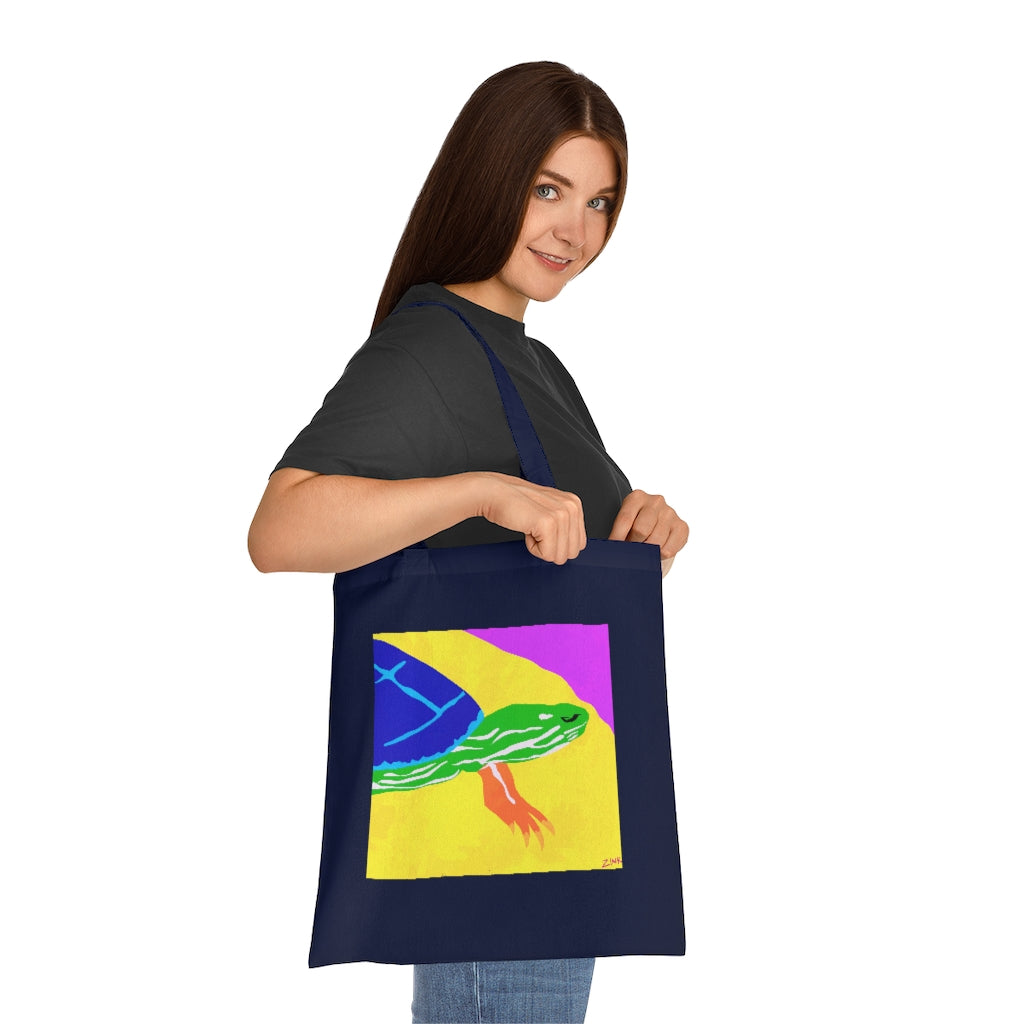 Cotton Tote - Turtle Design