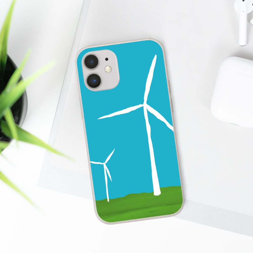 Biodegradable Case - Wind Turbine