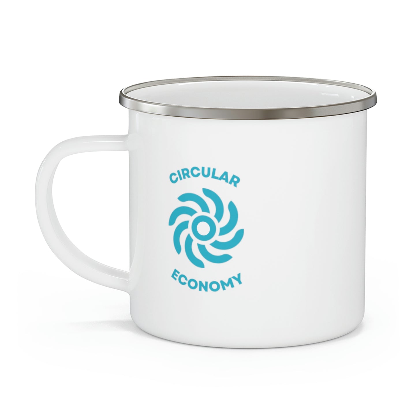 Enamel Camping Mug - CIRCULAR ECONOMY