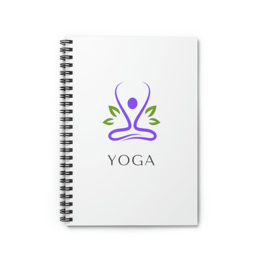 YOGA - Spiral Notebook - Ruled Line