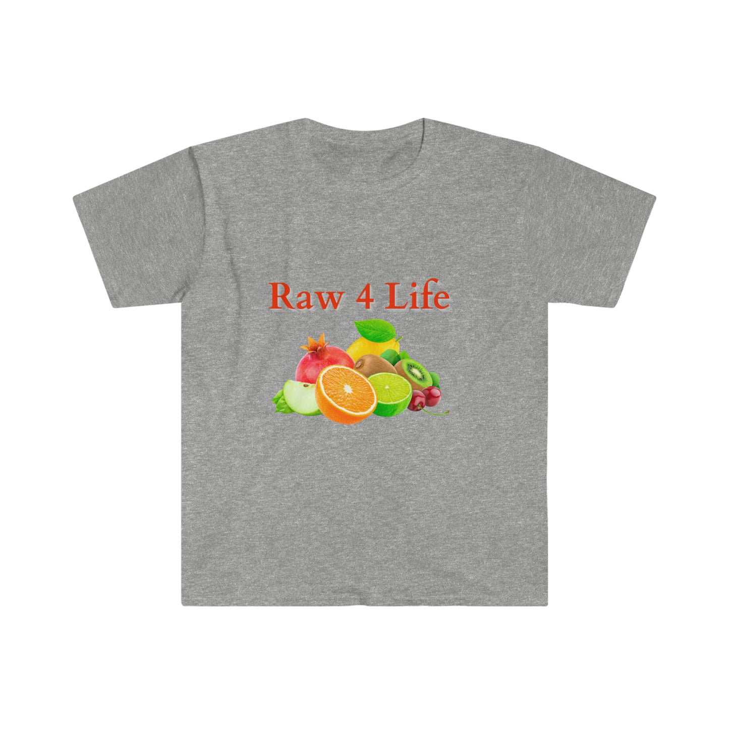 Raw 4 Life - Unisex Softstyle T-Shirt