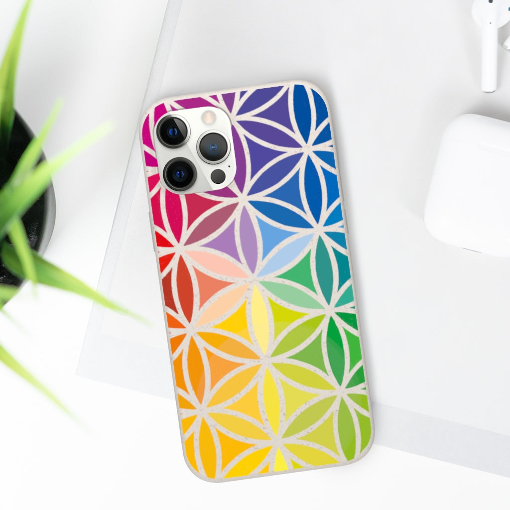 Biodegradable Case - Flower of Life