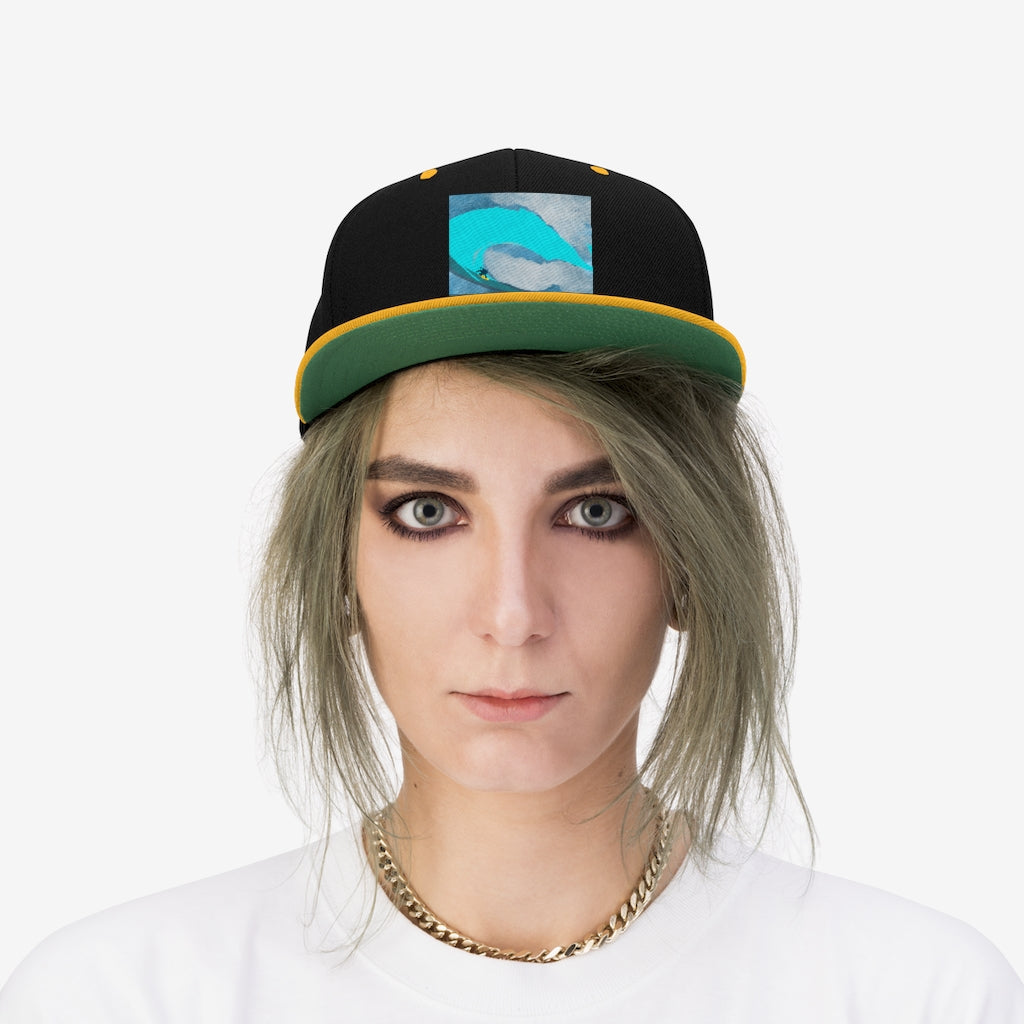 Surfing - Unisex Flat Bill Hat