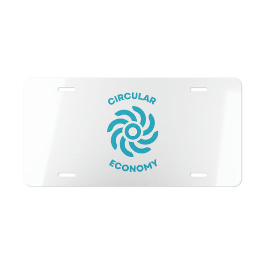 CIRCULAR ECONOMY License Plate