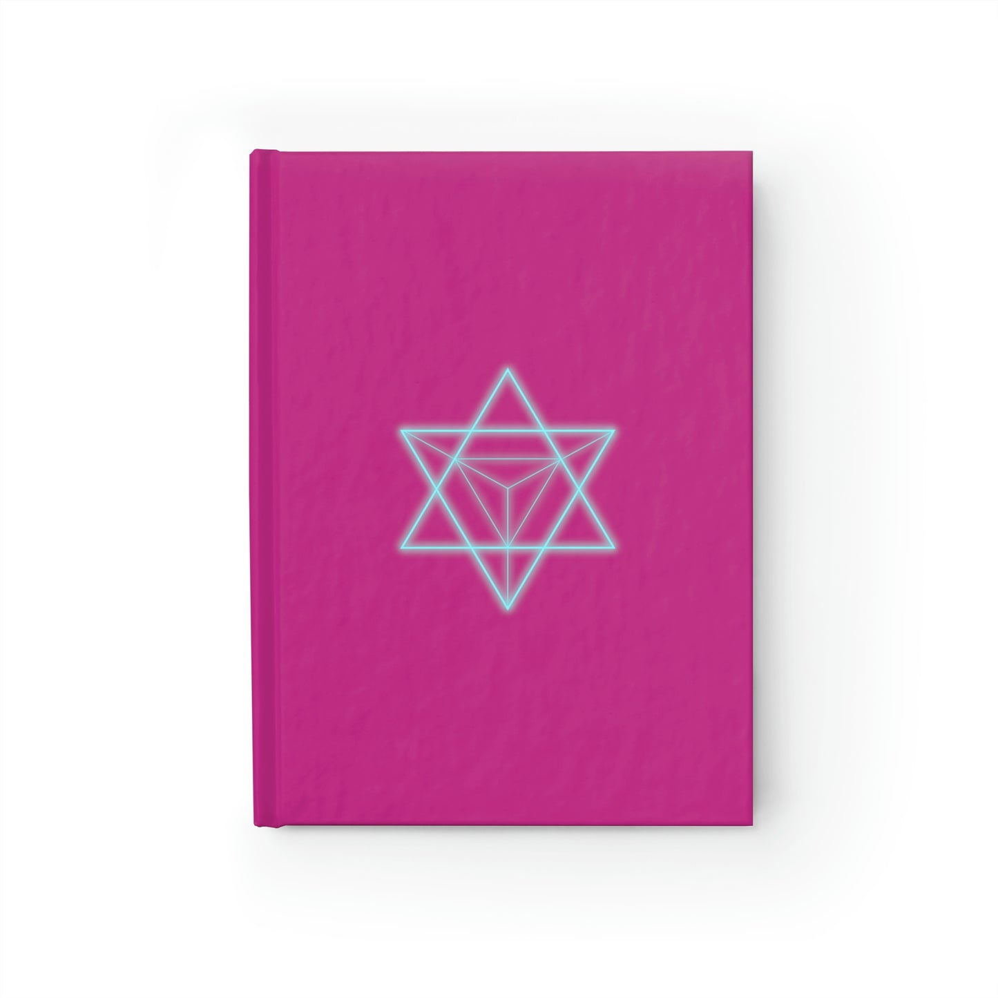 Sacred Geometry - Journal - Ruled Line - Pink Cover